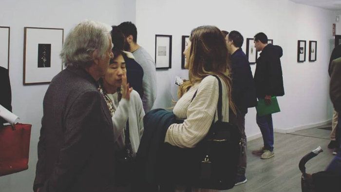 Alejandro Rivera y una legión de ‘sketchers’, un concierto único en la Galería Espacio 0