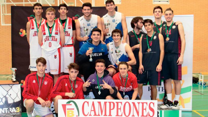 Triunfo onubense en el Campeonato de Andalucía 3x3 U18