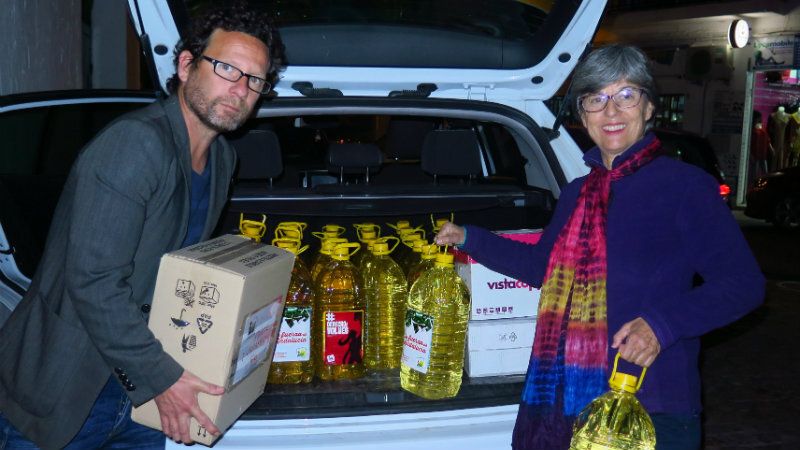 IU Cartaya entrega más de media tonelada de ayuda solidaria al pueblo saharaui