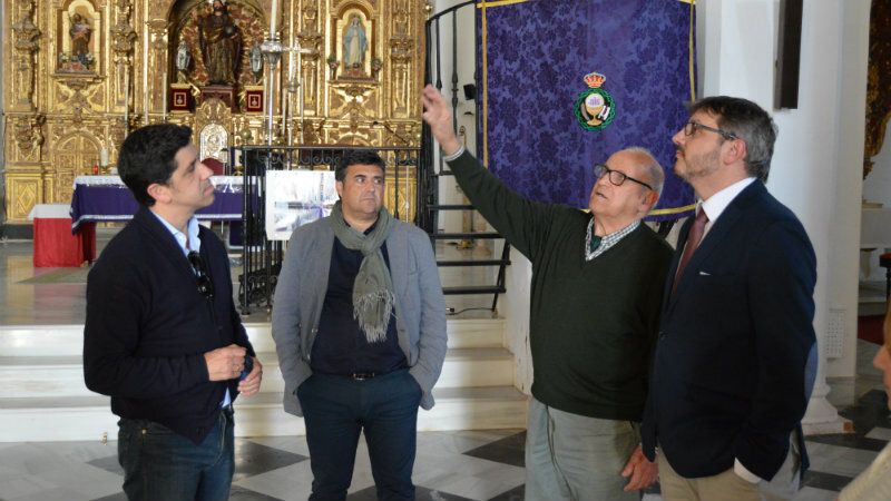 El viceconsejero y el delegado de Cultura en Huelva evalúan el patrimonio de Ayamonte