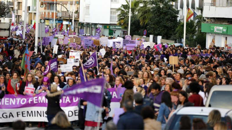 Huelva encarna por miles el espíritu de la igualdad