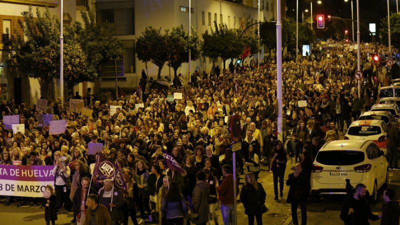 Huelva encarna por miles el espíritu de la igualdad