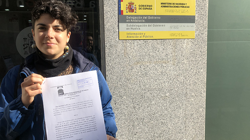 CGT recuerda que este domingo hay convocada una huelga general feminista también en Huelva