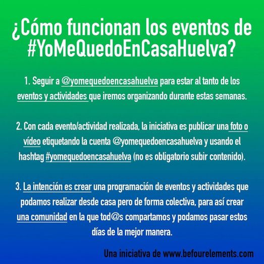Creando comunidad entre la Huelva que se queda en casa