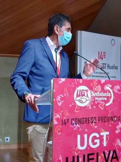 Sebastián Donaire, Reelegido Como Secretario General De UGT Huelva