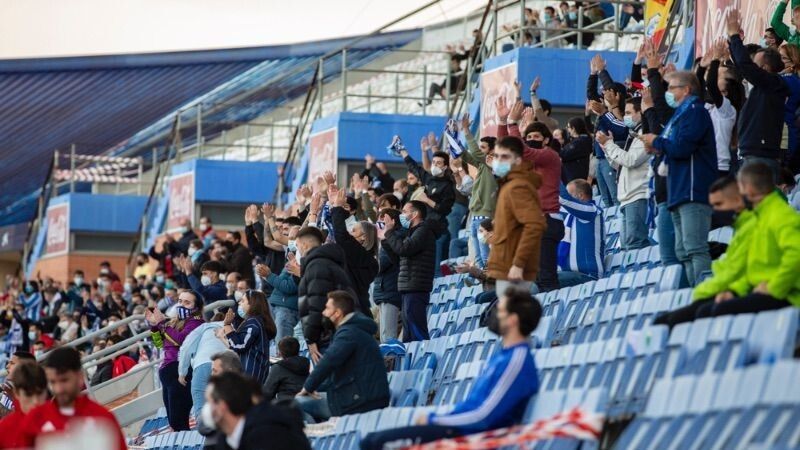 El Recre comunica el número de los 800 socios que podrán acudir al partido ante el Tamaraceite