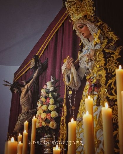 Otro atípico Viernes de Dolores, pero siempre lleno de emoción y devoción