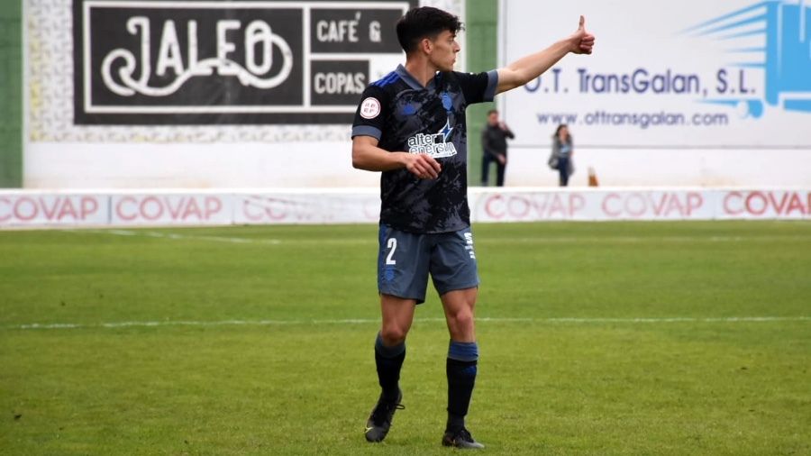 Juanjo Mateo se sube al podio de goleadores del Recre