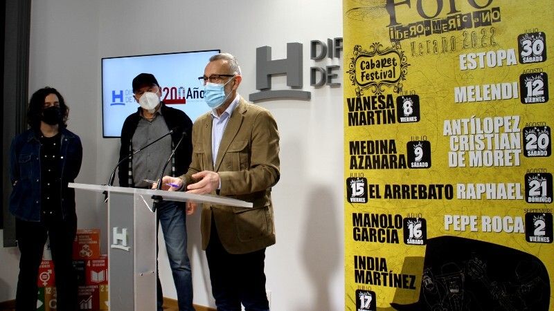 Estopa, Melendi, Antílopez, El Arrebato o Medina Azahara también están en el cartel estival del Foro Iberoamericano de La Rábida