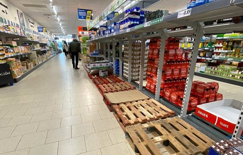 Huelva, entre el acopio y el desabastecimiento