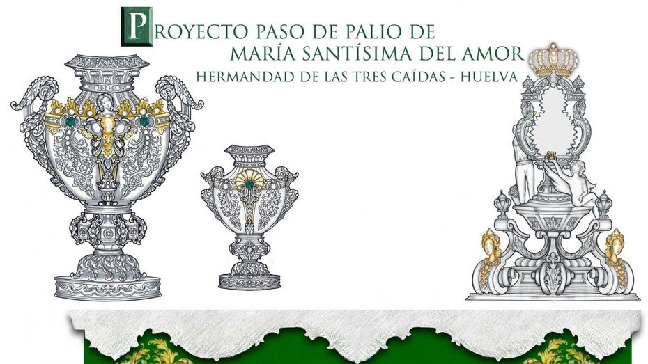 Aprobado el proyecto del nuevo diseño del palio de la Virgen del Amor