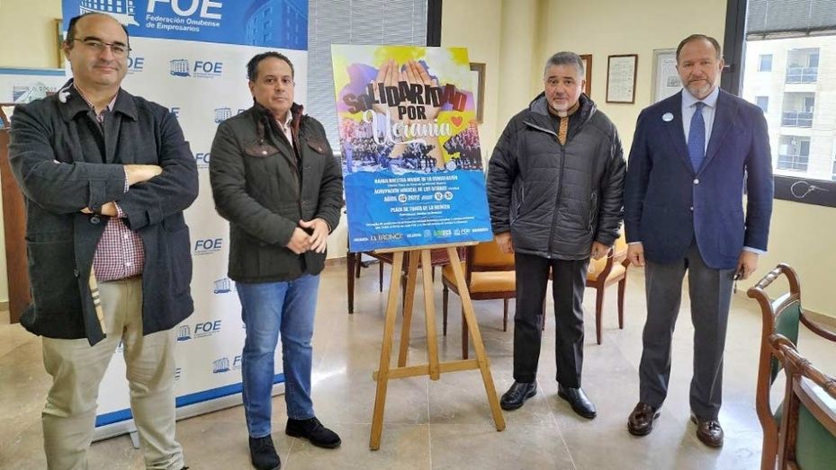 LA FOE y la parroquia ortodoxa de Huelva recogen comida y material para Ucrania
