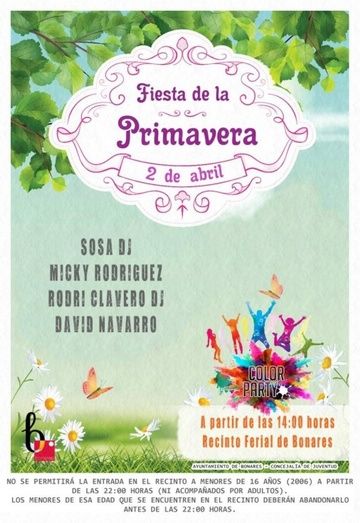 Bonares organiza su Fiesta de la Primavera con restricciones para los menores