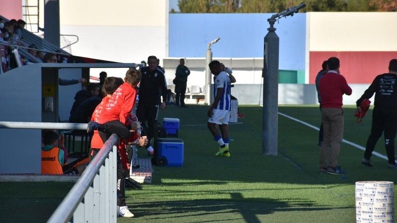 Octavo gol de Juan Delgado y primera tarjeta roja de la temporada