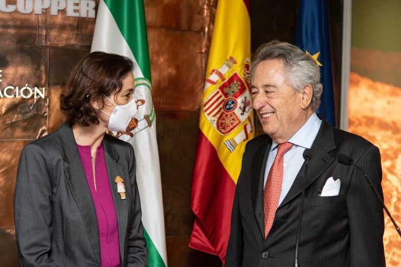 La ministra de Industria visita Atlantic Copper para conocer el proyecto Circular