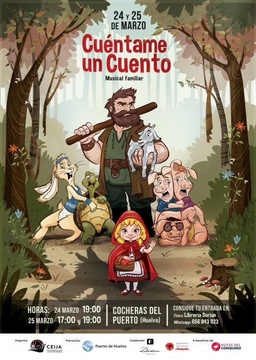 Vuelve el musical 'Cuéntame un cuento' a beneficio de 'Voces del Conquero'