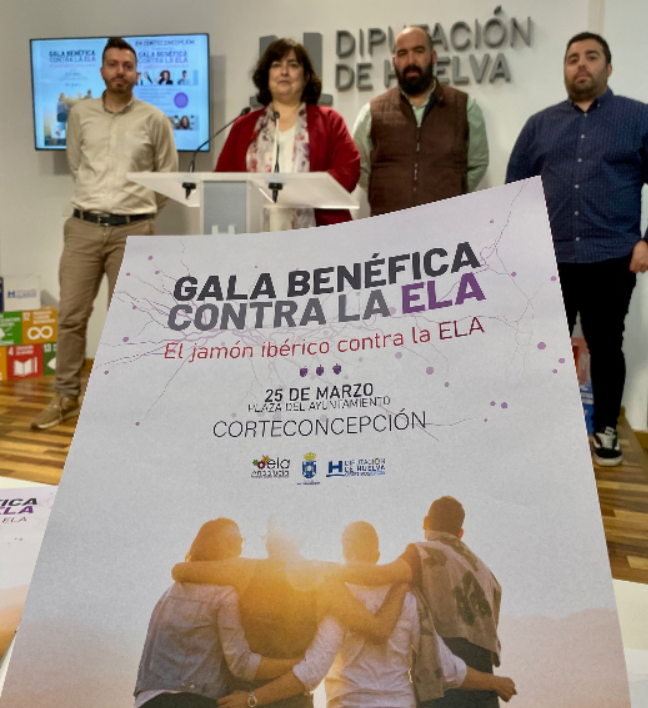 Corteconcepción celebra una gala con música y cortadores de jamón a beneficio de ELA Andalucía