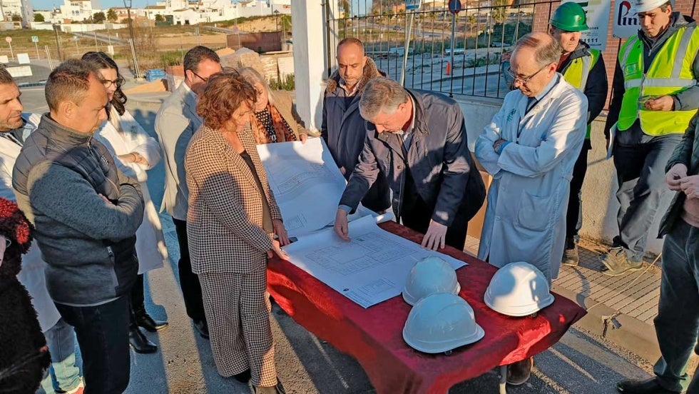 Las obras de ampliación del centro de salud de Palos enfilan su recta final