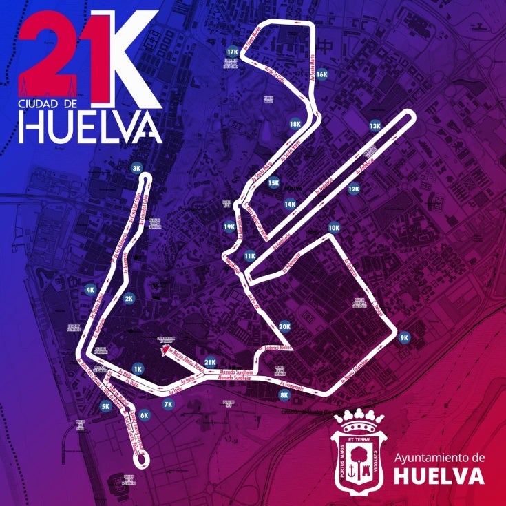 21K Ciudad de Huelva: Cuándo y dónde recoger el dorsal