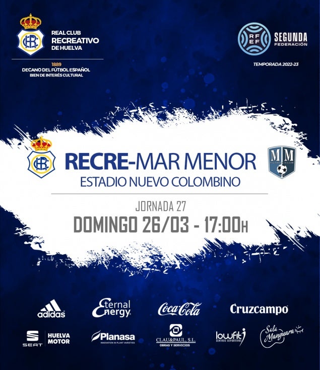 Recre-Mar Menor: Horario confirmado