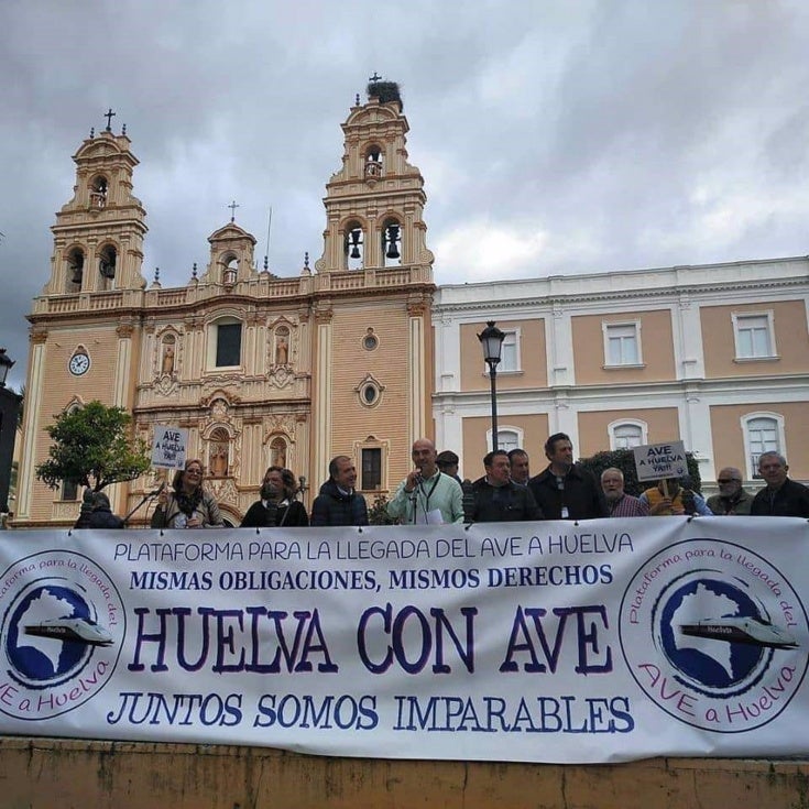 La Plataforma del AVE reclama a Pedro Sánchez un 'compromiso firme' para la llegada de la Alta Velocidad a Huelva