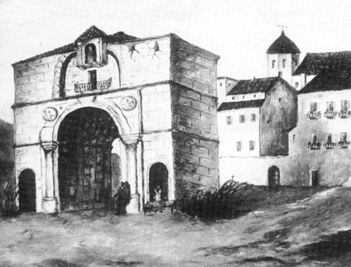 Recrear el Arco de la Estrella con un mirador, propuesta de Pilar Miranda