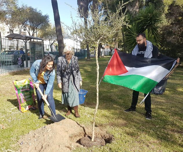 El Ayuntamiento de Ayamonte visibiliza su apoyo y solidaridad con el pueblo palestino