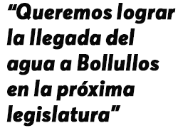 “No voy a caer en el error de ponerme un mes antes de las elecciones a decirle a Bollullos que voy a traer el hospital”
