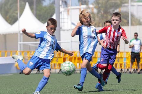 El Málaga CF levanta la Huelva Capital Gañafote Cup Prebenjamín