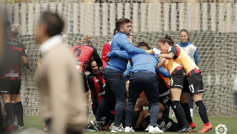 Sandra Bernal amarra más de media permanencia para el Sporting Huelva en el último minuto (1-1)