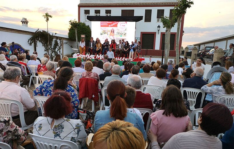 La candidata socialista de Chucena subraya su compromiso para seguir impulsando el municipio