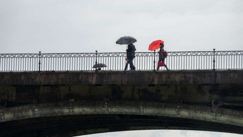 Lluvia y viento martes y miércoles y ascenso de las temperaturas a partir del viernes