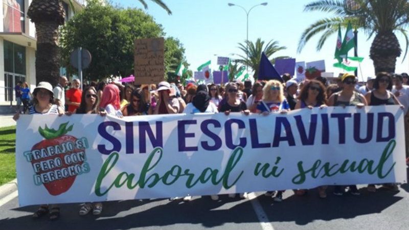 Archivan la causa contra un empresario de una finca de Almonte que fue denunciado por diez temporeras en 2018