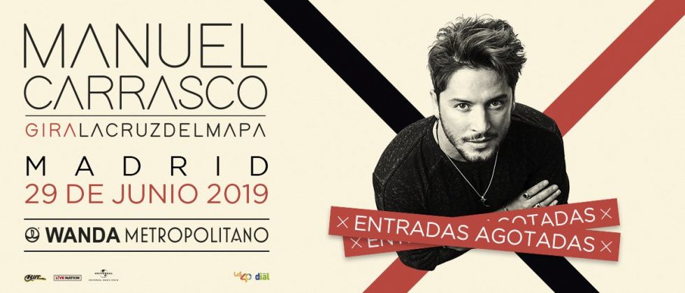 Manuel Carrasco cuelga el cartel de 'no hay billetes' para su concierto en Madrid