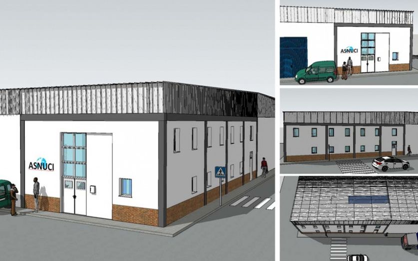 Asnuci ya tiene listo el proyecto de albergue para temporeros y pide ayuda para construirlo