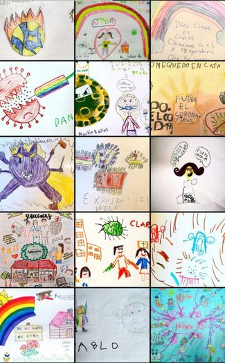 Nace en Huelva la iniciativa “Dibujos Confinados' para hacer frente al Covid-19