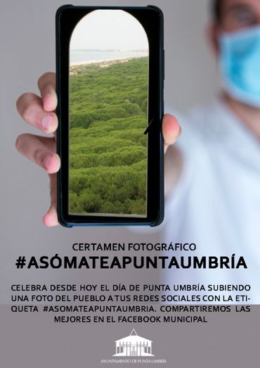 Punta Umbría invita a la población a celebrar un '26 de abril virtual' en las redes sociales