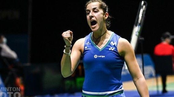 Carolina Marín se pasea en su debut en el Europeo de Kiev