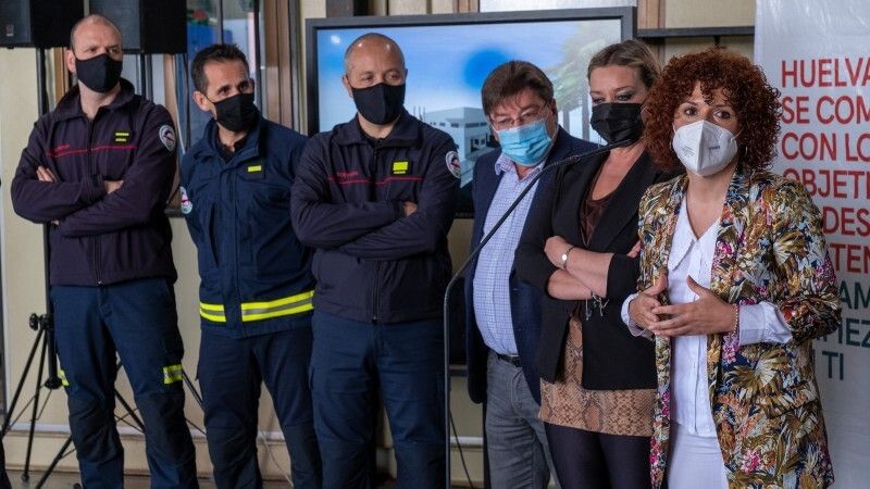 Diputación invierte 1,5 millones en la construcción de un parque de bomberos en San Juan del Puerto