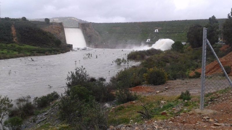 Los embalses de la cuenca del Chanza-Tinto-Odiel-Piedras se encuentran al 71%