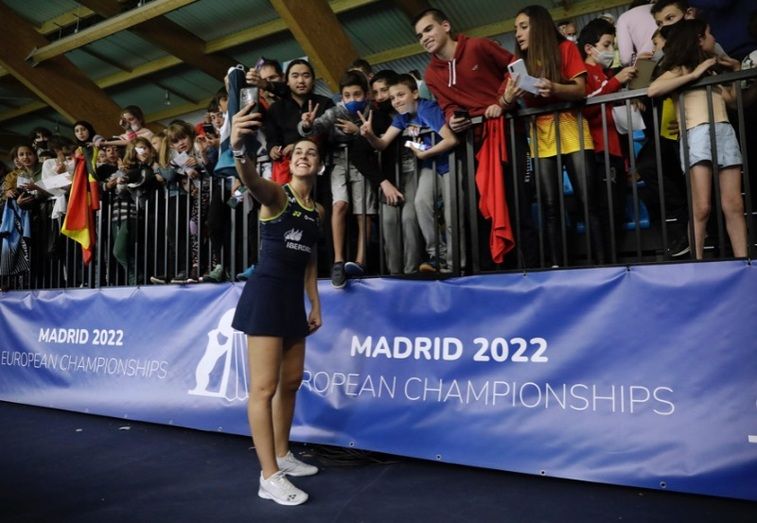 Como decíamos ayer… Carolina Marín regresa ganando en el Europeo