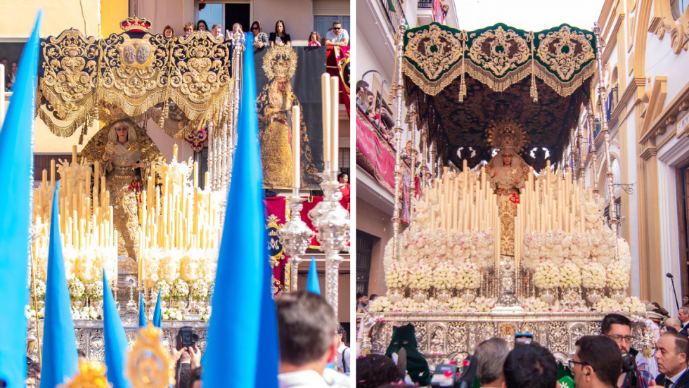 Huelva vive el día grande de su Semana Santa con un Miércoles Santo de ensueño