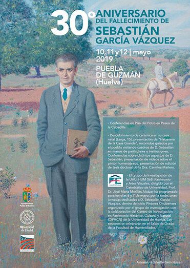 Puebla de Guzmán rinde homenaje a su pintor Sebastián García Vázquez