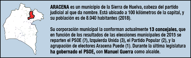 “Para alejar Aracena de la crispación y del bloqueo necesitamos construir una mayoría de amplia base”