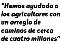 “Yo valoro a la gente que tiene ganas de trabajar por mi pueblo y las siglas las dejo aparte”