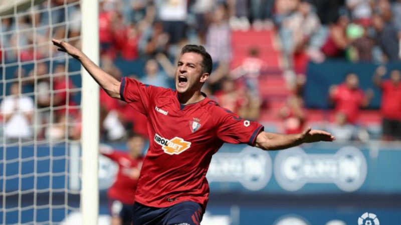 Juan Villar se regala en su 31 cumpleaños el ascenso a Primera División con Osasuna