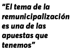 “Queremos combatir la despoblación y para ello es fundamental ofrecer unos servicios públicos dignos”