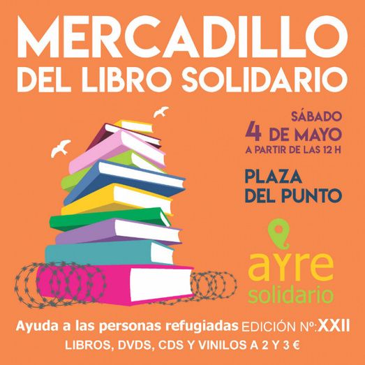 'Ayre solidario' celebra un mercadillo solidario a beneficio de los refugiados