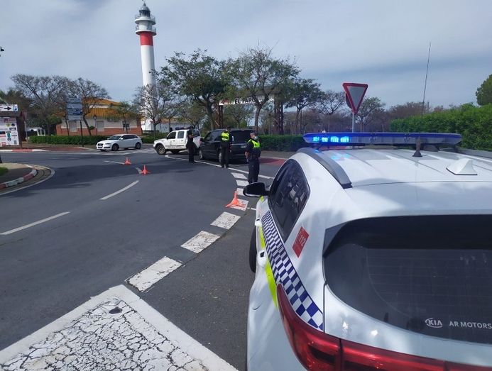 La Policía Local de Cartaya realizará una treintena de controles en sus núcleos costeros este fin de semana 