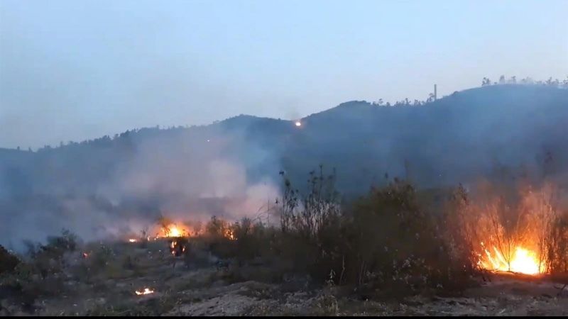 Controlado el incendio de Almonaster la Real